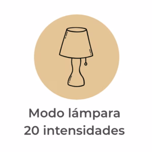 Atributo despertador Onara Lampara 20 intensidades